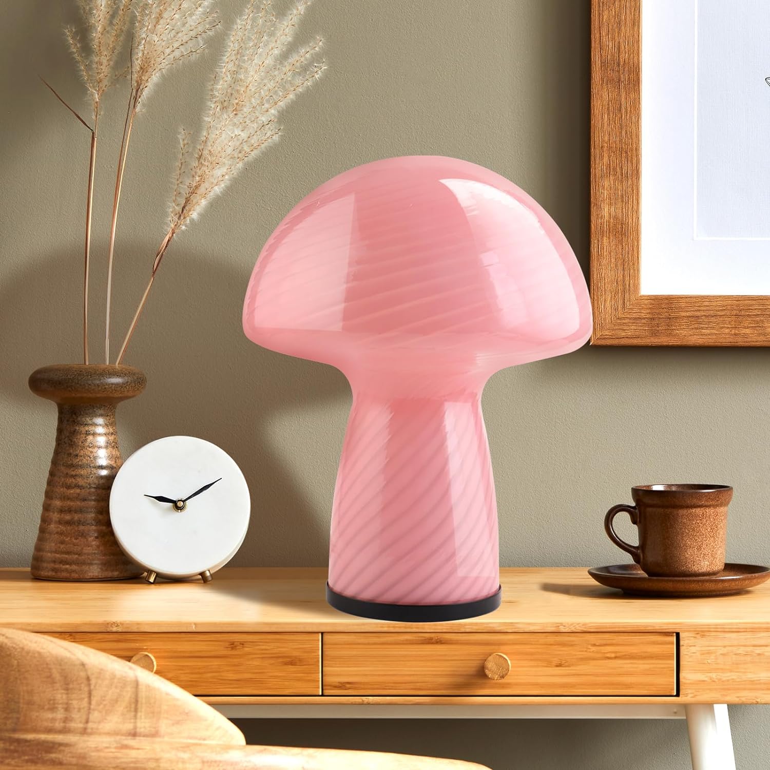 Mushroom Lamp - Blushy