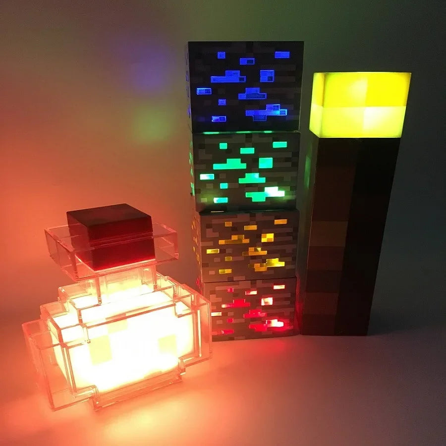 Original nattbordslampe - Pixel Glow